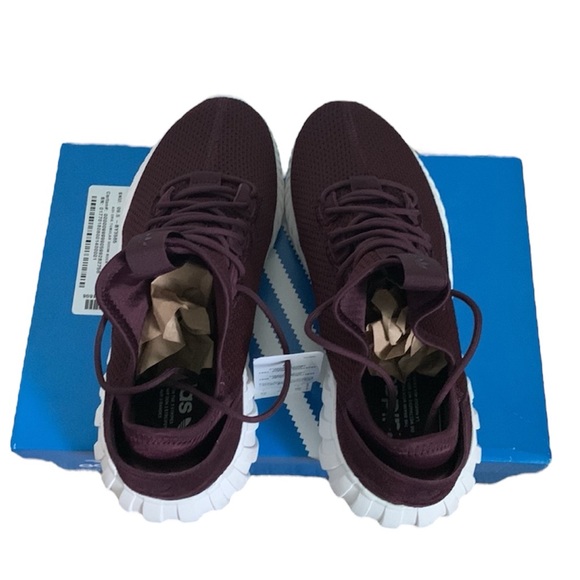 Adidas Tubular Doom Sock Burgundy Shoes main image 4